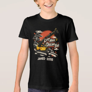 Personalised Litft High Dream Big Tri-Blend Shirt