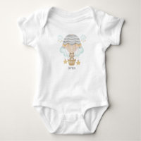 Personalised Little Bear Hot Air Balloon