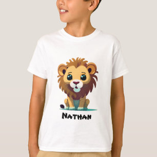 Personalised Little Lion T-Shirt