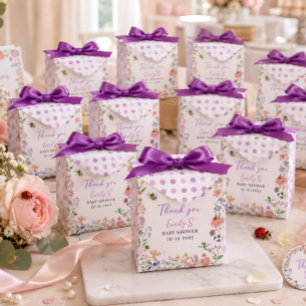 Personalised Little Love Bug Baby Shower Favour Box