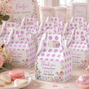 Personalised Little Love Bug Baby Shower Favour Box