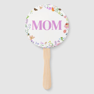 Personalised Little Love Bug Baby Shower Hand Fan 