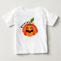 Personalised Little Pumpkin Halloween