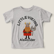 Personalised Little Viking Toddler T-Shirt