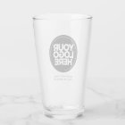 Personalised Logo and Text Beer Glasses