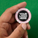 Personalised Logo and Text Cool Dusty Pink Poker Chips<br><div class="desc">Create your unique Personalised Logo and Text Cool dusty pink cute poker chips uploading your business logo and adding your custom text. A simple and professional design will impress your guests! Surprise your guests for corporate party, weddings, nightclubs, and any kind of celebration. The poker chips template is fully customisable....</div>