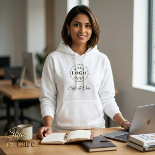 Personalised Logo Brand Name Hoodie Trendy Style