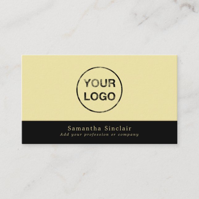 Personalised Logo - Business Card (Front)