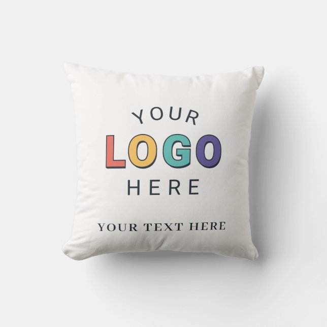 Personalised Logo Business Cushion (Front)