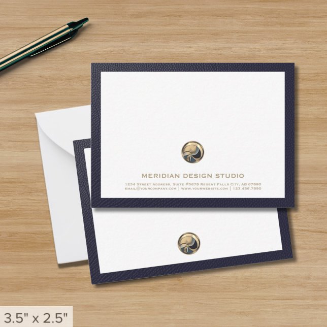 Personalised Logo Business Note Cards (Creator Uploaded)