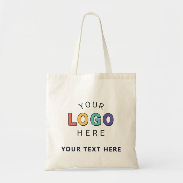 Personalised Logo Business Tote Bag (Front)