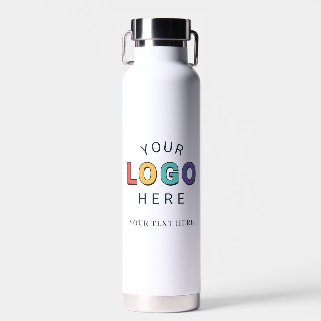 Personalised Logo Business Water Bottle (Front)