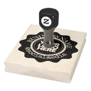 Personalised Logo Custom Rubber Stamp
