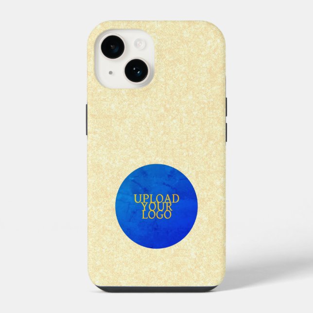 Personalised Logo Elegant iPhone 14 Case (Back)