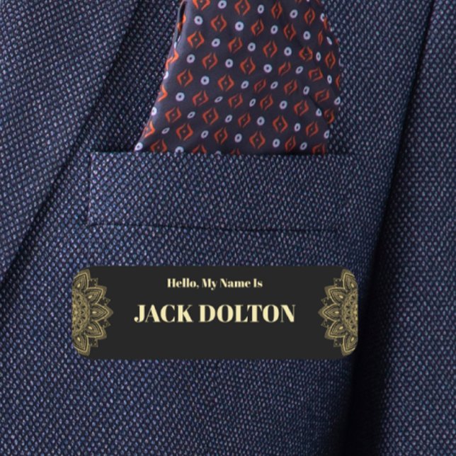 Personalised Logo Name Tag for Staff (Creator Uploaded)