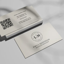 Personalised Logo Neutral Business Card