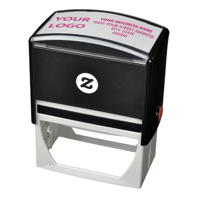 Personalised Logo Return Address Self-inking Stamp (Product)