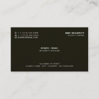 Personalised Logo, Sleek Professional Security