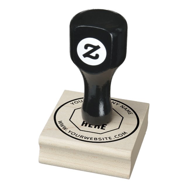 Personalised Logo Stamp: Self-Inking, Customised  Rubber Stamp (Stamp)