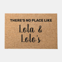 Personalised Lola & Lolo Grandparents Welcome