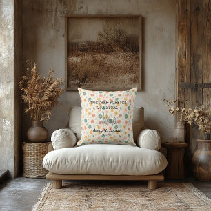 Personalised London Skyline Minimalist Pattern Cushion