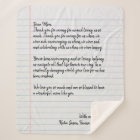 Personalised Love Letter Handwritten