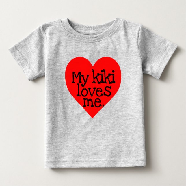 personalised love me shirt (Front)