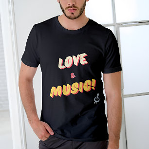 Personalised Love & Music! Tee 🎼
