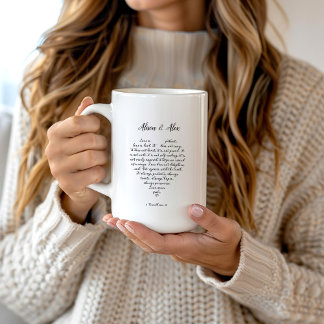 Personalised Love Never Fails Mug