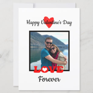 Personalised Love Valentine's Day Photo Card