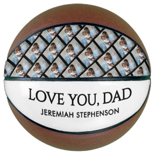Personalised LOVE YOU DAD Father's Day  Basketball