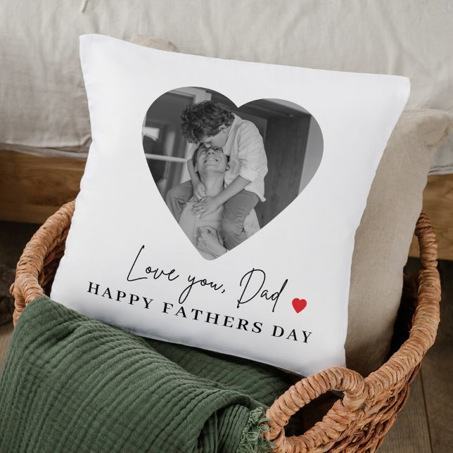 Personalised Love You Dad Photo | Father’s Day Cushion (Creator Uploaded)