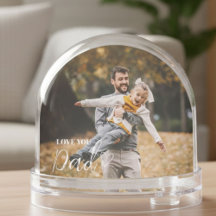Personalised Love You Dad Photo