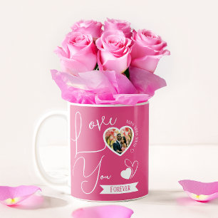 Personalised Love You Forever Valentine's Day Coffee Mug