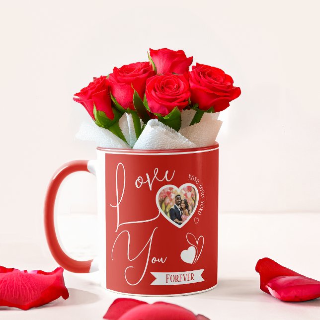 Personalised Love You Forever Valentine's Day Mug (Creator Uploaded)