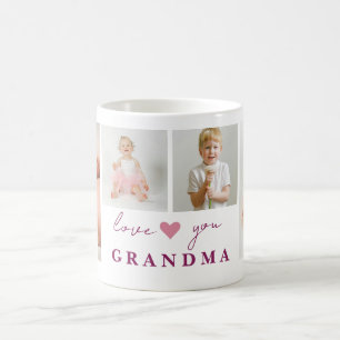 "Personalised 'Love You Grandma' Mug Photos