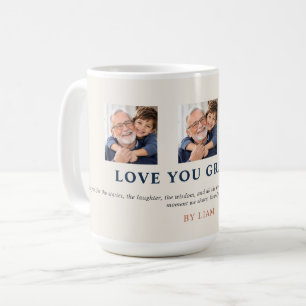 Personalised Love You Grandpa Coffee Mug