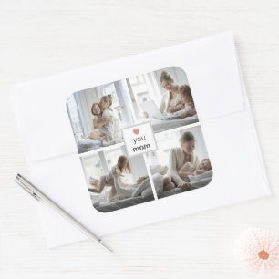 Personalised Love You Mum Sticker for Mother’s Day