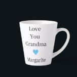 Personalised Love You Papap Latte Mug<br><div class="desc">Personalised Love You Papap Latte Mug</div>