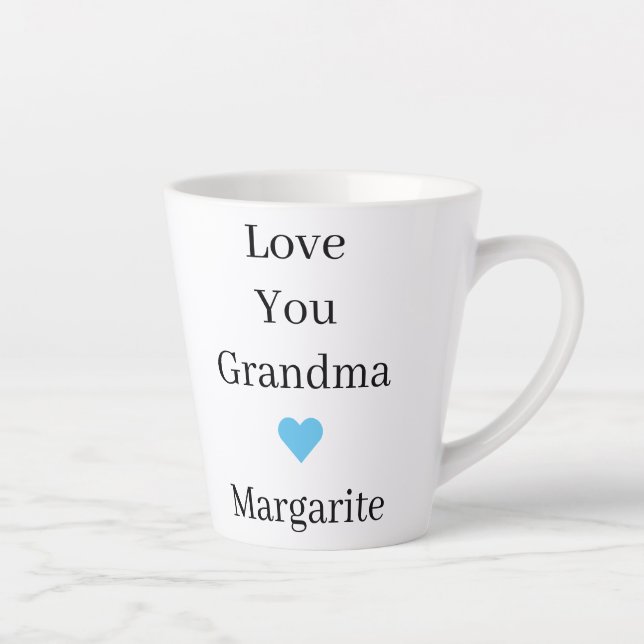 Personalised Love You Papap Latte Mug (Right)