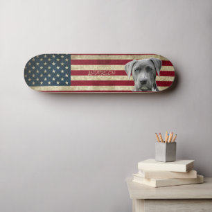 Personalised Loveable Family Dog Skateboard