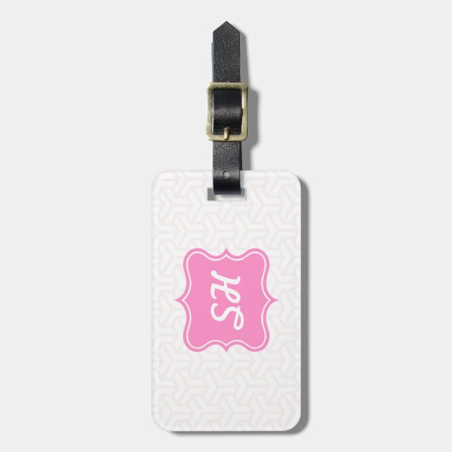 Personalised luggage tag (Front Vertical)