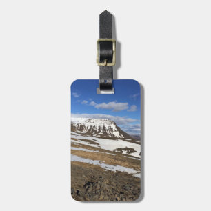 Personalised luggage tag - Iceland nature