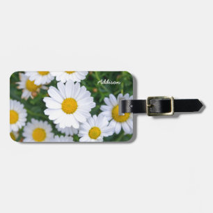 Personalised Luggage Tags With Daisy