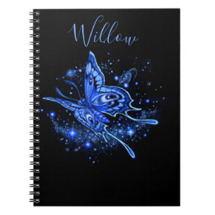 Personalised Lunar Moth Notebook