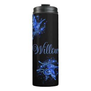 Personalised Lunar Moth Thermal Tumbler