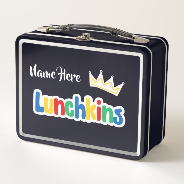 Personalised Lunchkins Logo Lunch Box (Front)