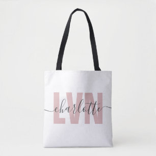 Personalised LVN Licensed Vocational Nurse Chic Tote Bag