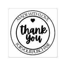 Personalised “Made With Love” Thank You