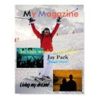 Personalised Magazine Cover Template